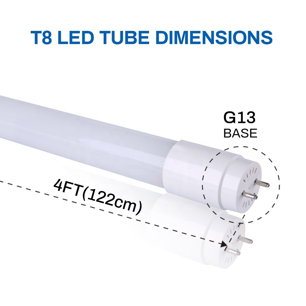 Wholesale 4 foot 2 foot Led Bulbs 600mm 1200mm 1500mm 9W 18W 24W T5 T8 Led Tube Led Fluorescent Light