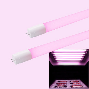 Market Shop LED Light Pink LED Tube 60cm 1200mm 10W 18W T8 LED Fresh Meat Food Tube Lighting