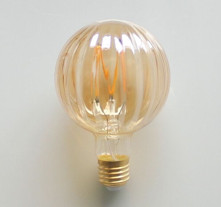 Different Shape E27 4W  Warm White Filament Bulb Diamond-Shape Pumpkin Star Vintage LED Edison Bulb