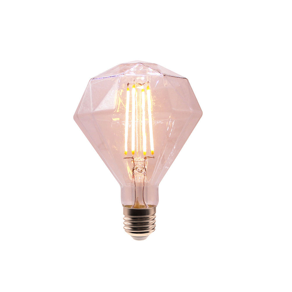 Different Shape E27 4W  Warm White Filament Bulb Diamond-Shape Pumpkin Star Vintage LED Edison Bulb