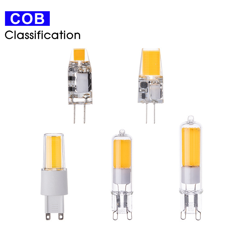 Eye Protection High Brightness Indoor Lamp Halogen Bulb Replacement AC/DC12V 4W 5W Various Wattage Bi Pin COB SMD G4 G9 led Bulb