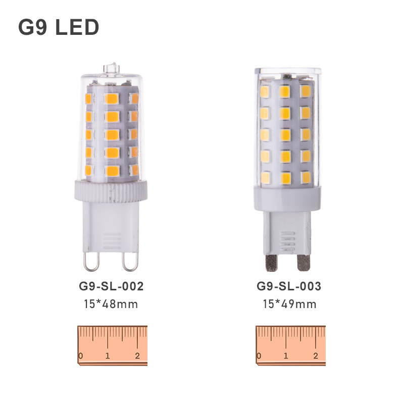 Eye Protection High Brightness Indoor Lamp Halogen Bulb Replacement AC/DC12V 4W 5W Various Wattage Bi Pin COB SMD G4 G9 led Bulb