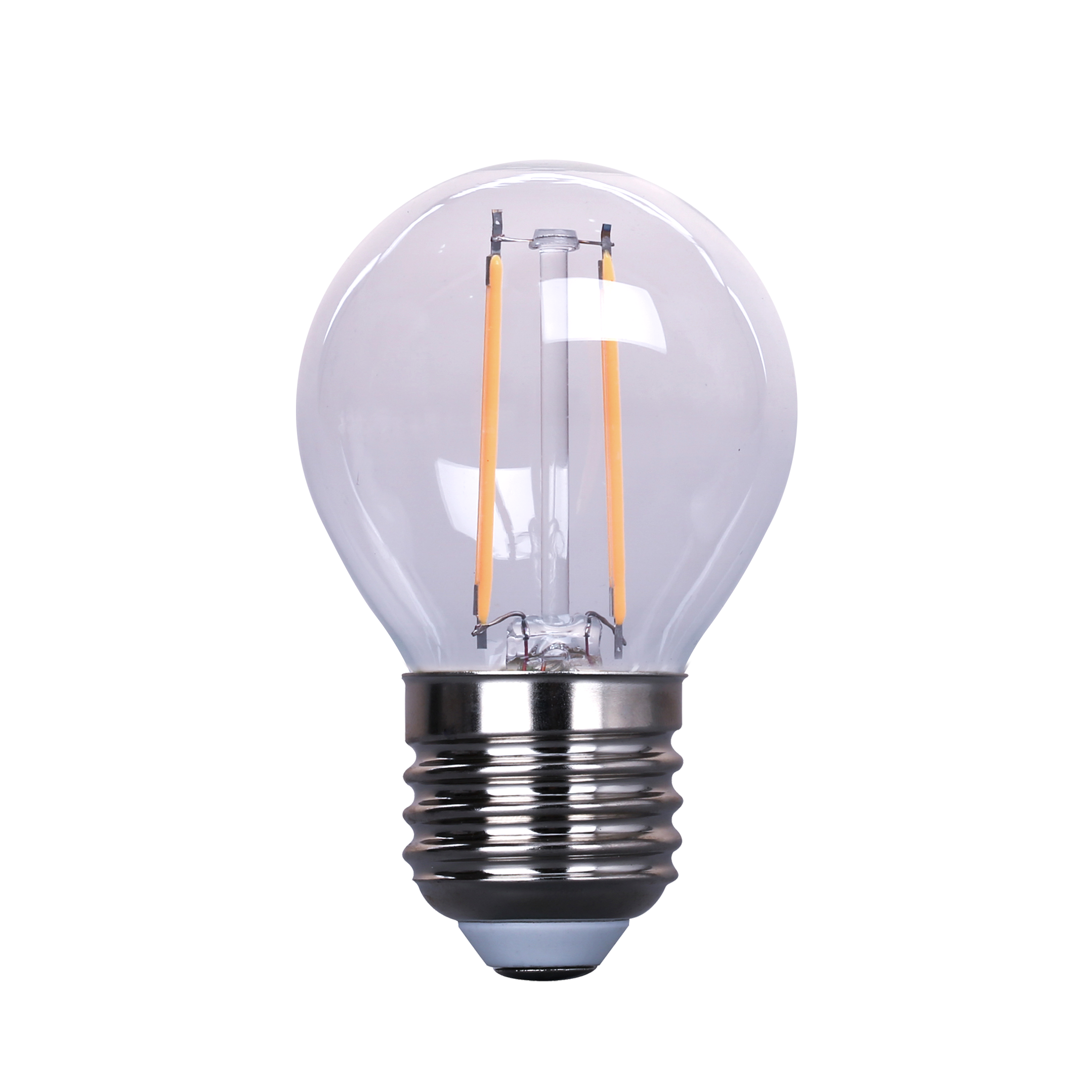 LED Manufacturers E26 E27 Screw 2W 4W 5W Edison Bulb 1800-6500K Clear Opal Frosted Glass G45 Indoor LED Filament Bulb Light