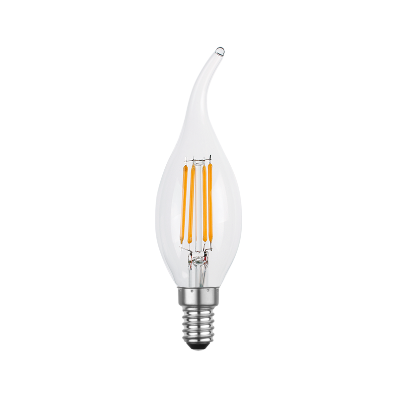 No Flicker E26 E27 B22 Vintage Edison Led Bulbs 2W 4W 5W Clear Frosted Opal C35 C35T G45 Light Bulb LED Filament Light Lamp