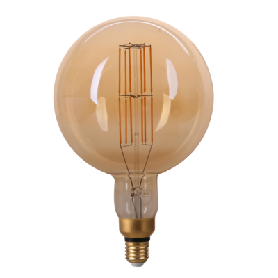 led filament bulb globe antique edison bulb 8w 400lm g200  E26 E27  2200k big led light