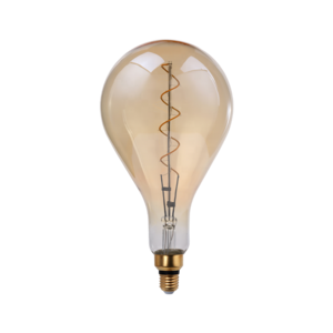 Factory Price Smoke Glass LED Edison Bulb 4W 6W 8W BT180 E27 E40 Large Huge Oversize Filament Bulb Light