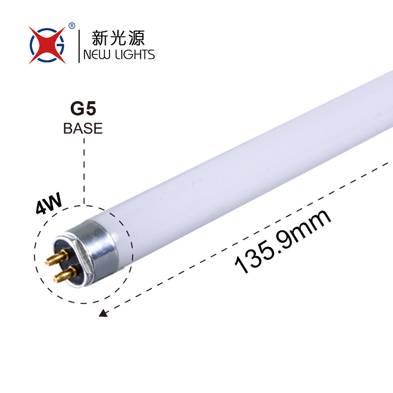 China supplier Fluorescent T5 3000k 6500k 24w 54w fluorescent tube