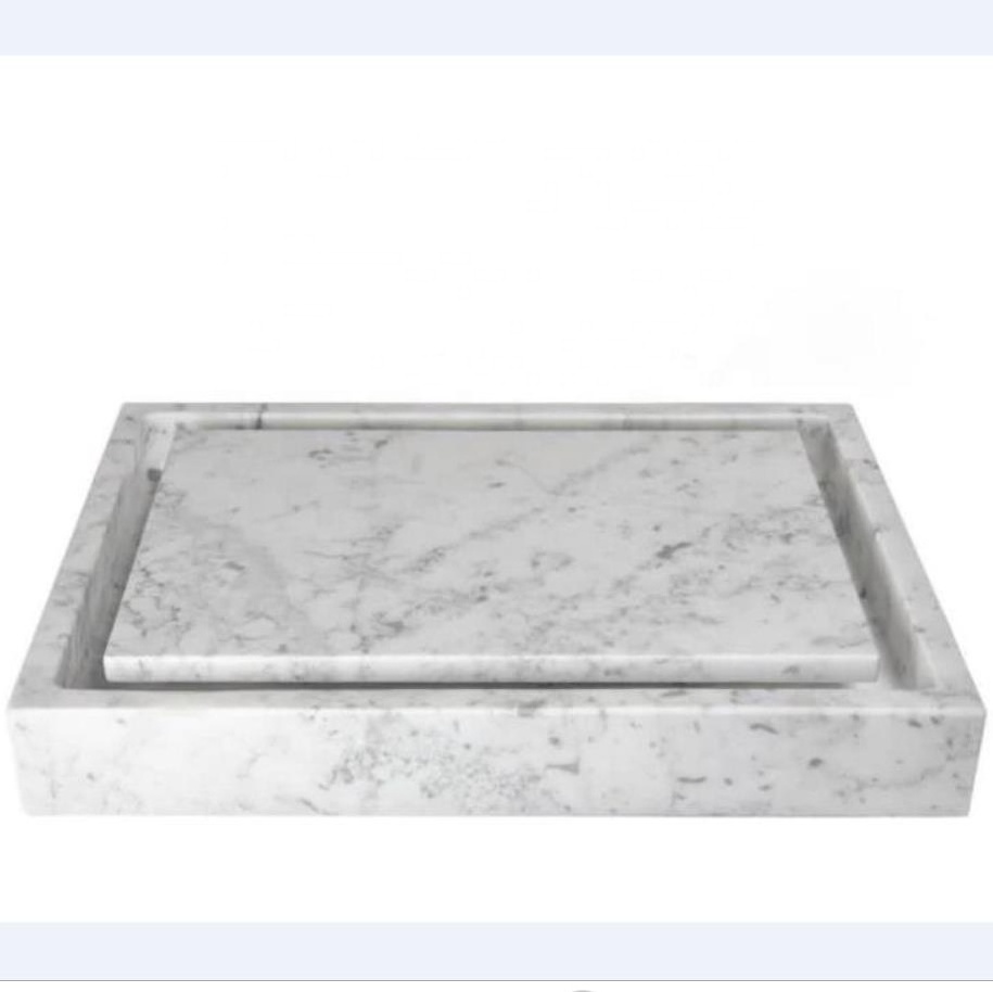 modern designs square marble stone kitchen bathroom sink basin