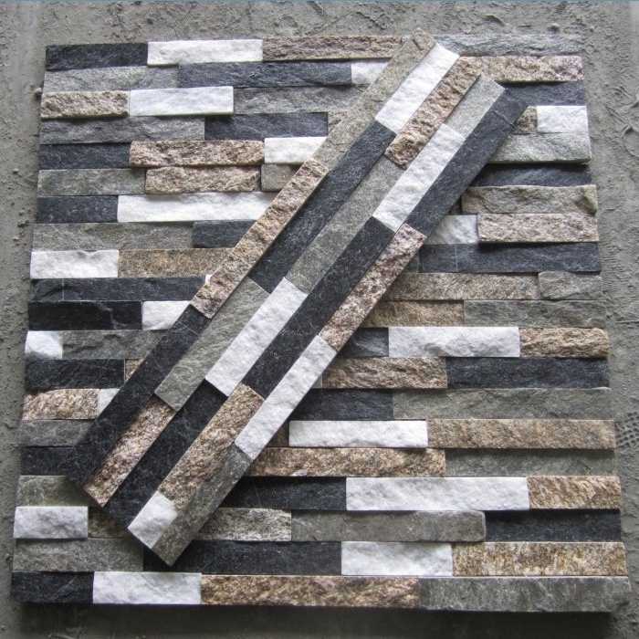 Decorative Natural White Stack Stone Wall Cladding Siding Panels Price