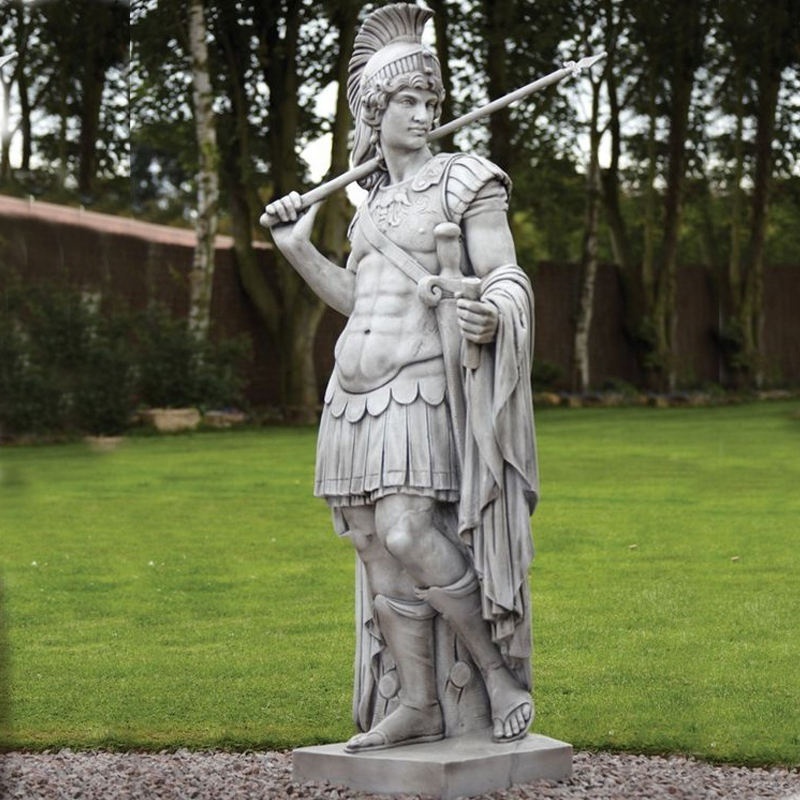 egypt cream marble roman columns pillars soldier statues sculpture