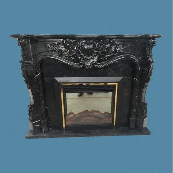 contemporary class a natural carrara white marble hand carved fireplace surround