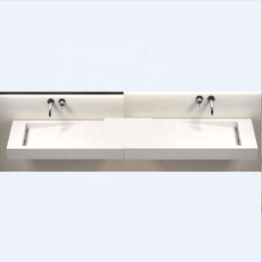 modern designs square marble stone kitchen bathroom sink basin