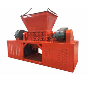 Top Brand Double Type Shredder Scrap Industrial Portable Truck Tire Cabbage Hard Disk Shredder Machine