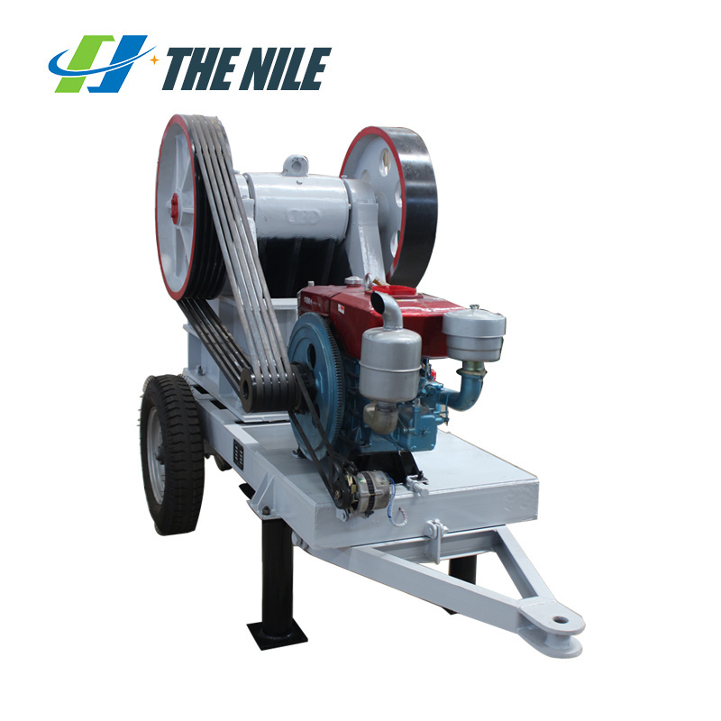 Mini Mobile Stone Crusher Machines Diesel Engine Small Pe150X250 Jaw Crusher In Mining For Sale Price List