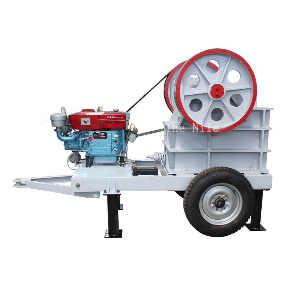 Mini Mobile Stone Crusher Machines Diesel Engine Small Pe150X250 Jaw Crusher In Mining For Sale Price List