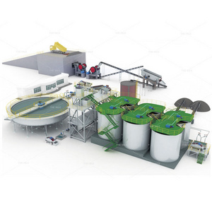 Newest Gold CIL CIP Leaching Plant Rock Gold Processing Plant Production Line