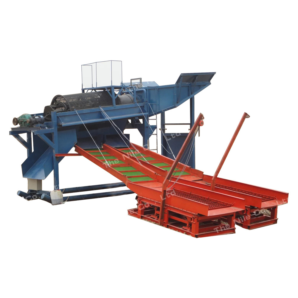 Top Rank Hot Sale Portable Alluvial Gold Wash Machine Processing Plant Mobile Gold Washing Plant