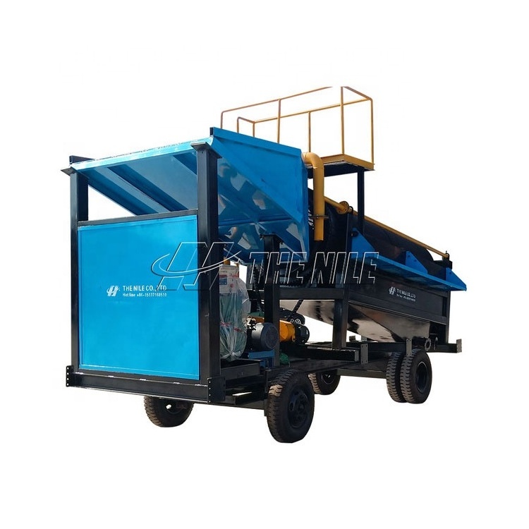 Mobile Trommel Scrubber Machine/Mini Gold Trommel For Sale Equipment Gold Washing Equipment