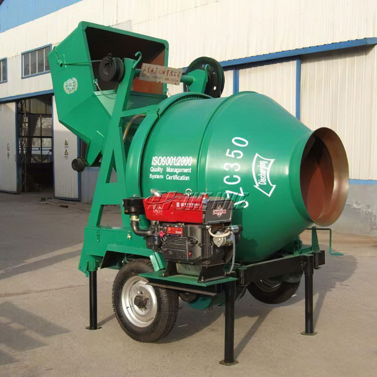 Concrete Mixer Pump Diesel Mini Concrete Mixer Pump 350L Concrete Mixer