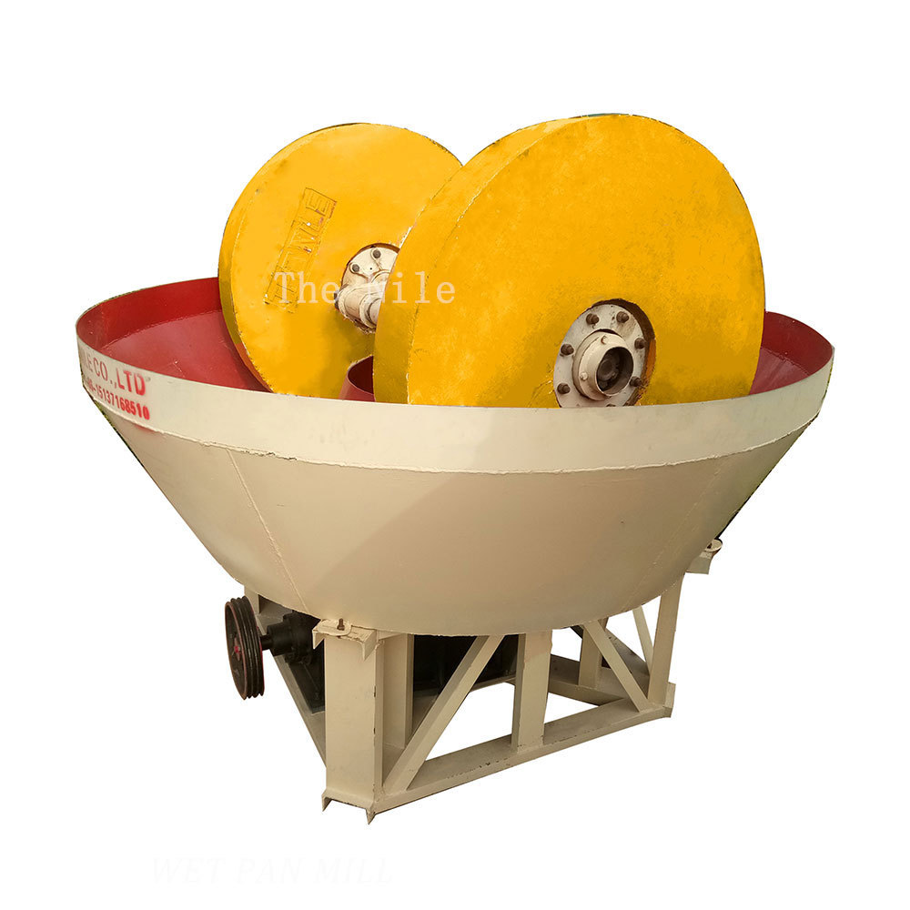 Top Rank Wet Pan Mill China Hot Sale High Quality Mineral Ore Gold Wet Pan Mill For Gold 1100 1200 1500