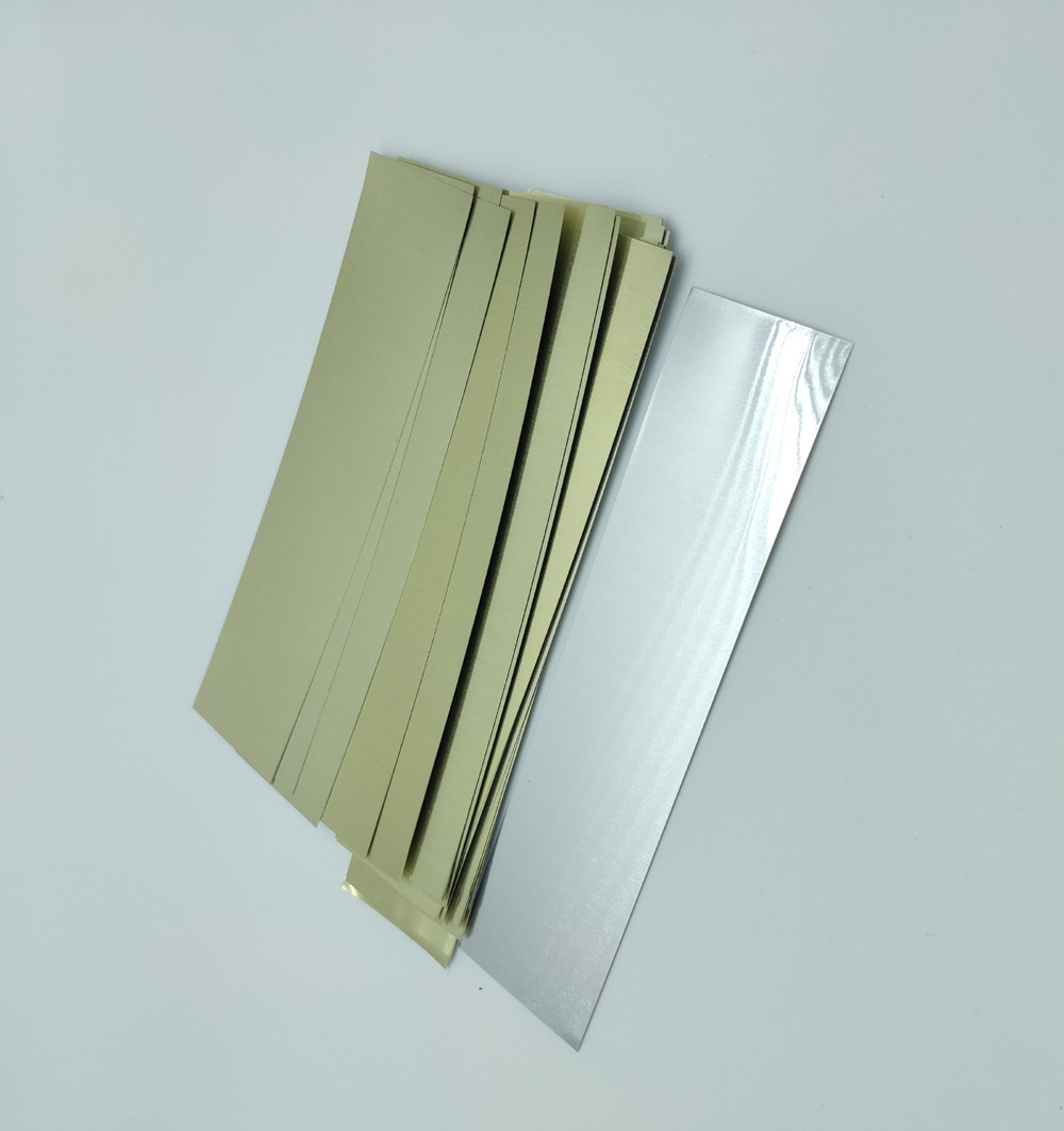 Speaker Accessories   Anodic Treatment Aluminum Sheet/film for Audio Speak Voice Coil Bobbin Sheets 0.05/0.08*250mm