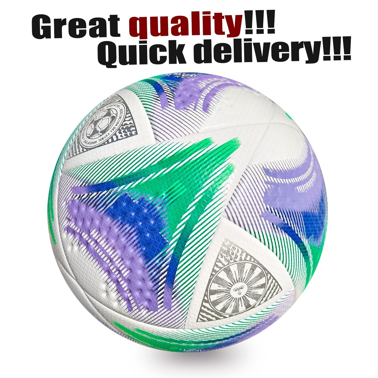 Top Quality  Soccer Ball Cheap Price 2023 Qatar World Official Size Pu Match Cup Football Soccer Ball soccerball