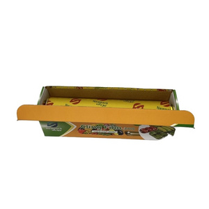 Factory Directly Food Grade PVC best fresh cling film for food plastic food wrap dispenser with slide cutter