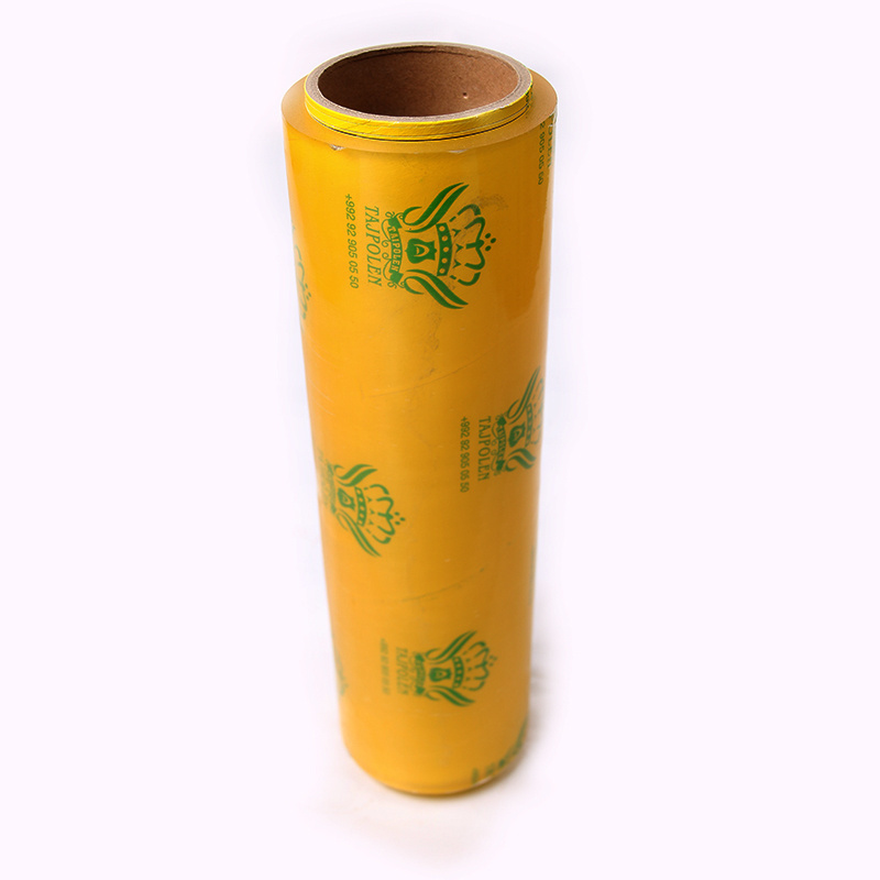 Factory Directly Food Grade PVC best fresh cling film for food plastic food wrap dispenser with slide cutter