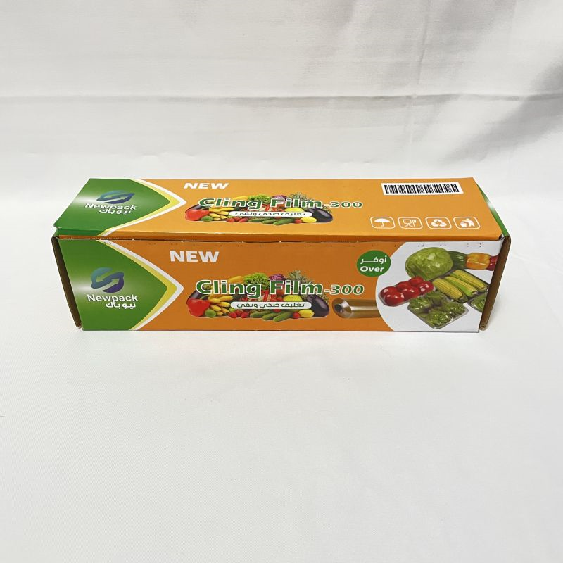 Factory Directly Food Grade PVC best fresh cling film for food plastic food wrap dispenser with slide cutter