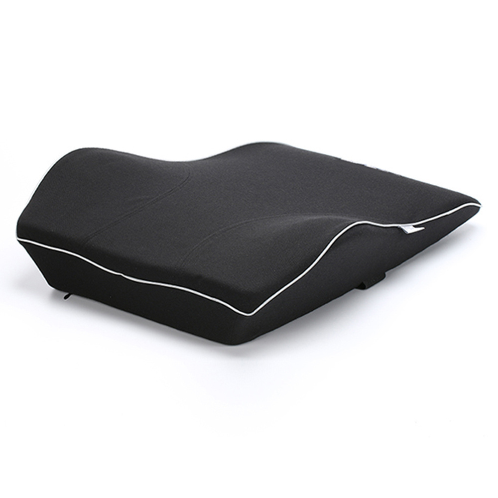 Car Lumbar Support Office Chair Low Back Pain Pillow Memory Foam Black Posture Correction Car Waist Back Support Cushion