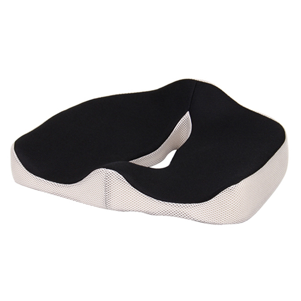 Seat Cushion Pillow Office Chair Car Memory Foam Seat Cushion For Coccyx Tailbone with Removable Cover