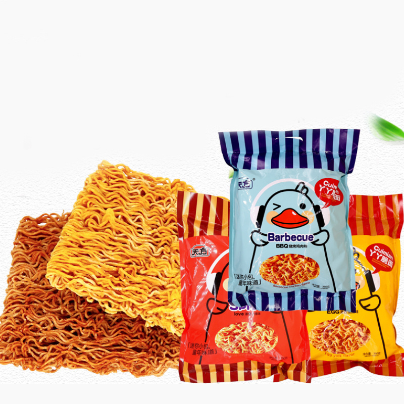 Tianfang/ Yaya crisp noodles bagged instant noodles and flat noodles