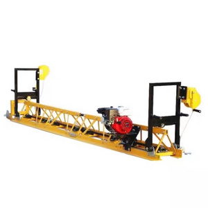 Easy To Disassemble Vibration Gasoline Engine Aluminum Frame Floor Leveling Vibratory Laser Screed Machine Concrete Truss Screed