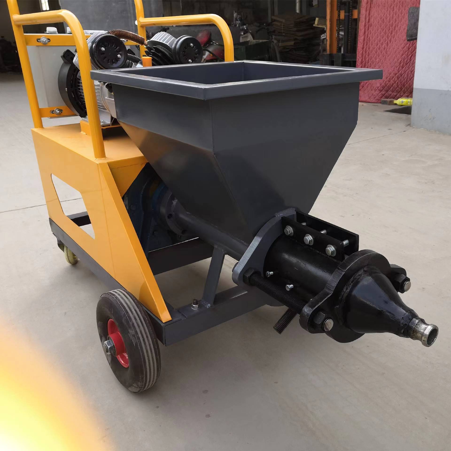 Concrete Sprayer Electric Concrete Spraying Machine Mortar Spraying Machine 4KW Three Phase 380VAC Concrete Pump Provided 150