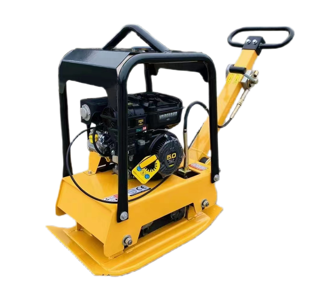 Factory Outlet Vibrating Manual Push Plate Tamper with Compaction Depth Double-way Concrete Wacker Soil Compactor Machine Engine