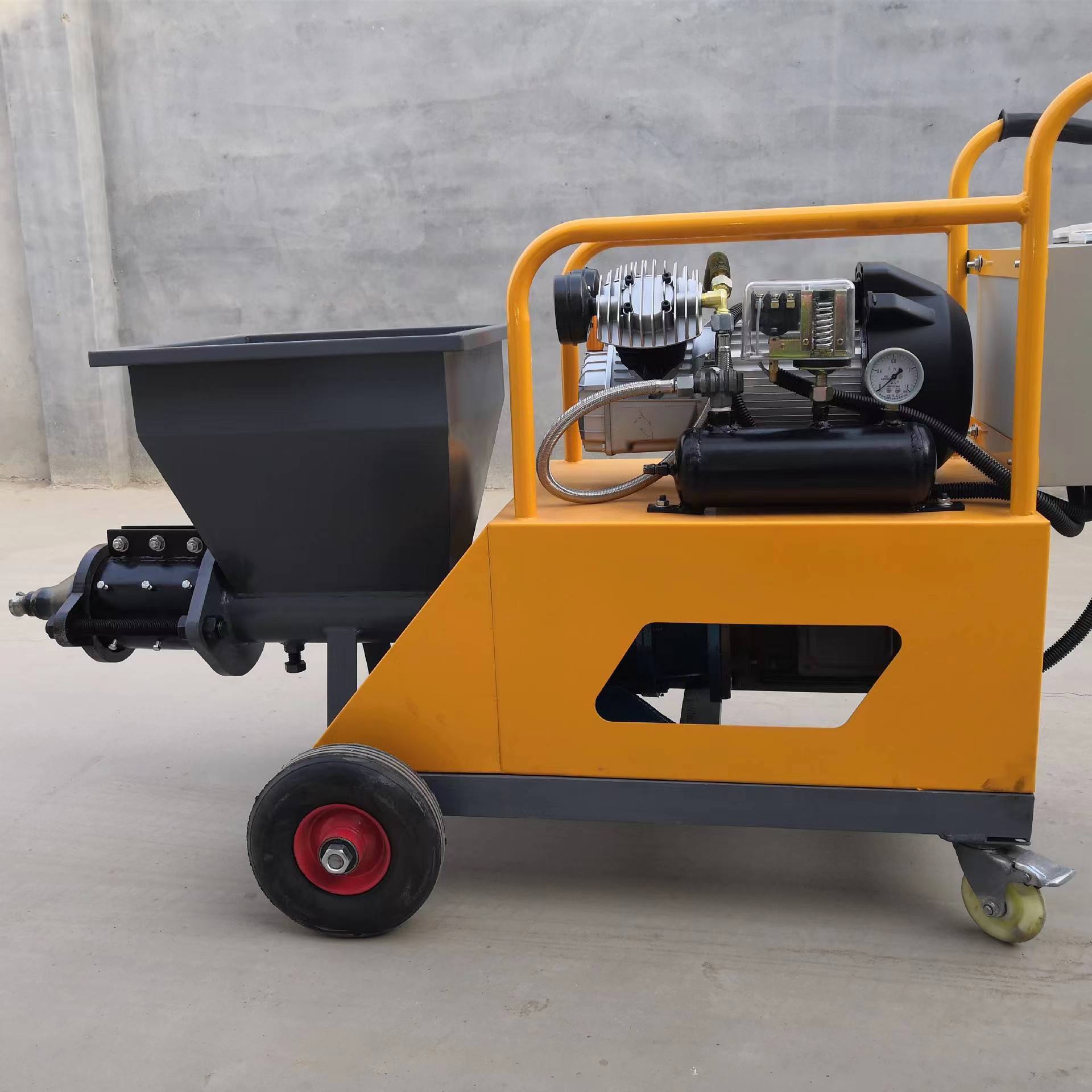 Concrete Sprayer Electric Concrete Spraying Machine Mortar Spraying Machine 4KW Three Phase 380VAC Concrete Pump Provided 150