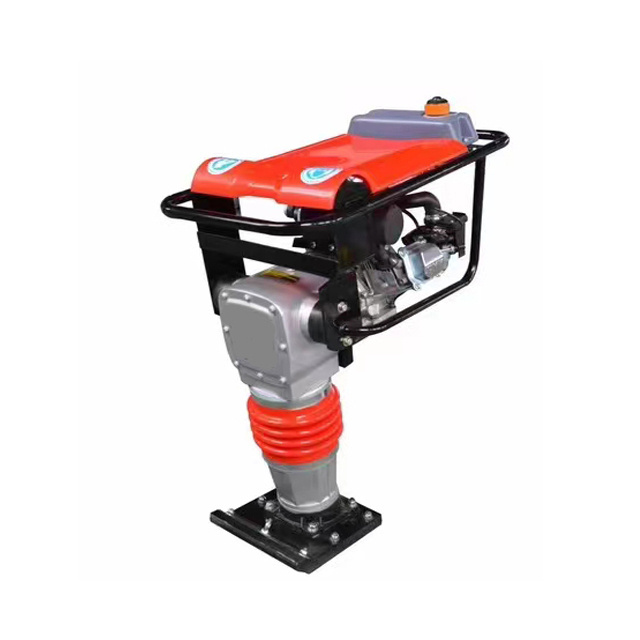 5.5Hp Dynamic Portable Compactor Ground Rammer Handheld Extra Heavy Duty Rm80 Tamping Rammer With Honda Loncin Engine