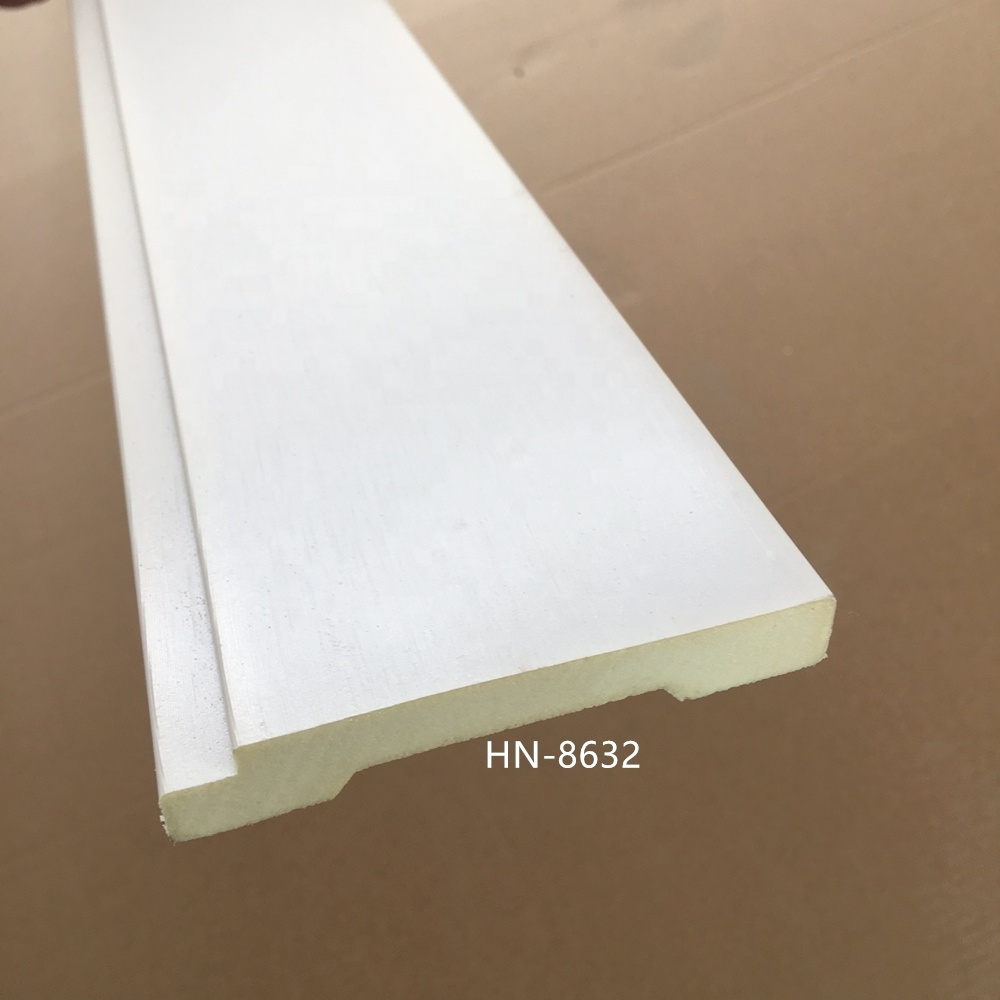 HN-8632 Interior High Density PU Cornice Moulding Design Polyurethane Foam Decorative Wall Wainscoting Panels