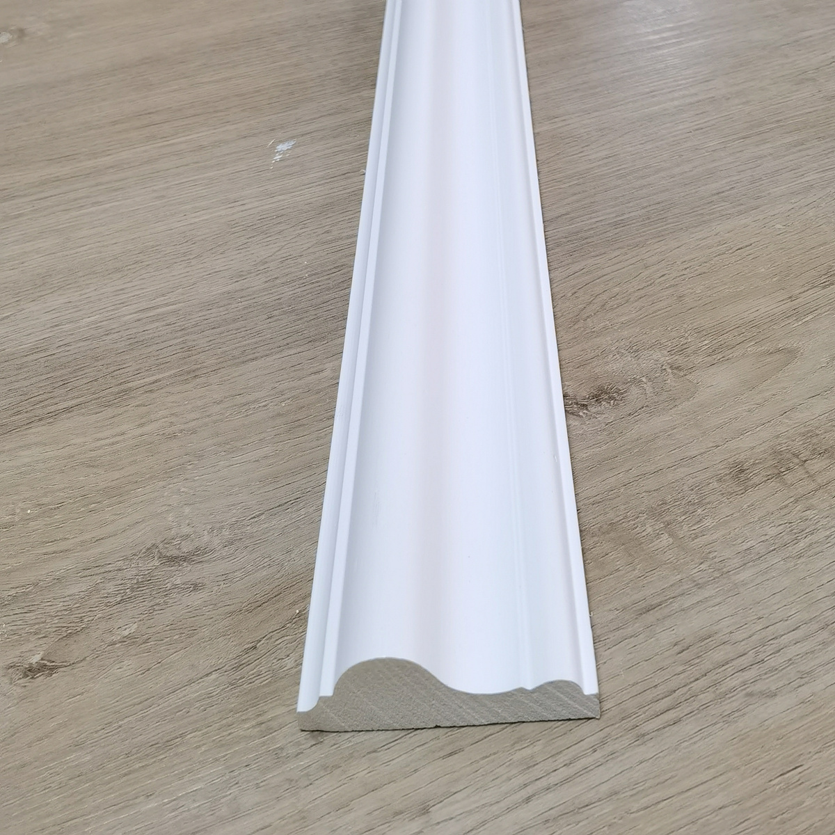 HN-8609B Plain Wall Chair Rail Molding Interior Ceiling Decoration Frame PU Panel Moulding