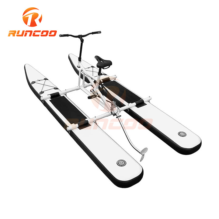 Aqua Bike Portable Water Bike Inflatable Floating Sport Sea Pedal Water Bicycle For Water Sport