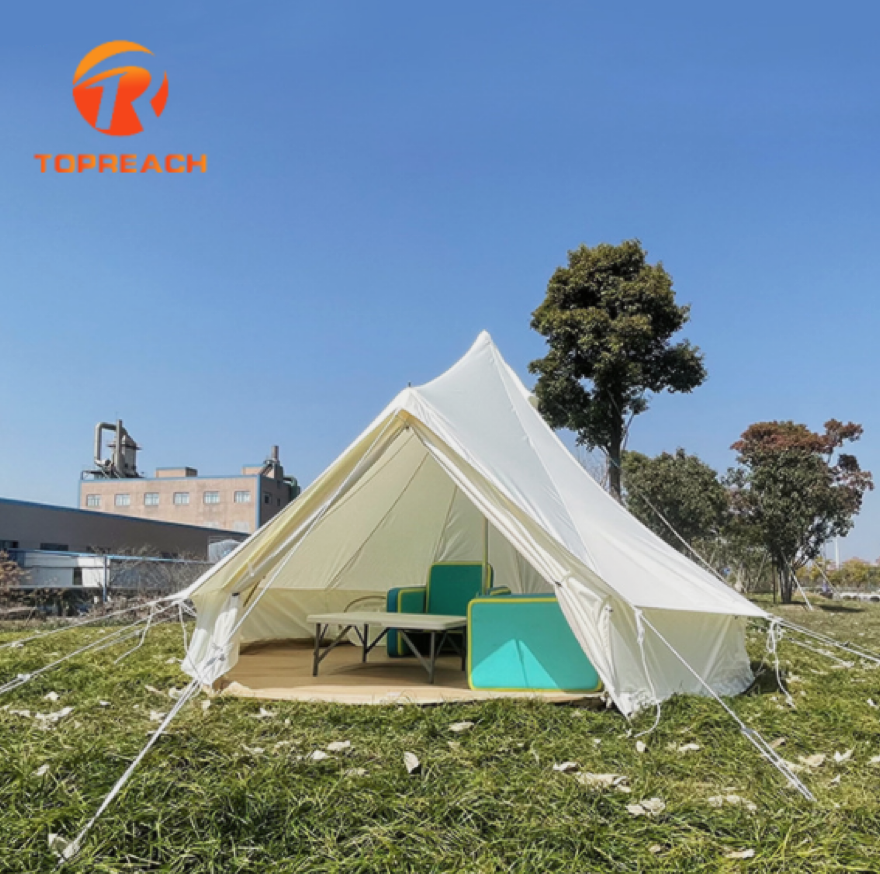 air pump up yurt Indian cheap outdoor camping thickened rainstorm-proof warm cotton tent camp tent