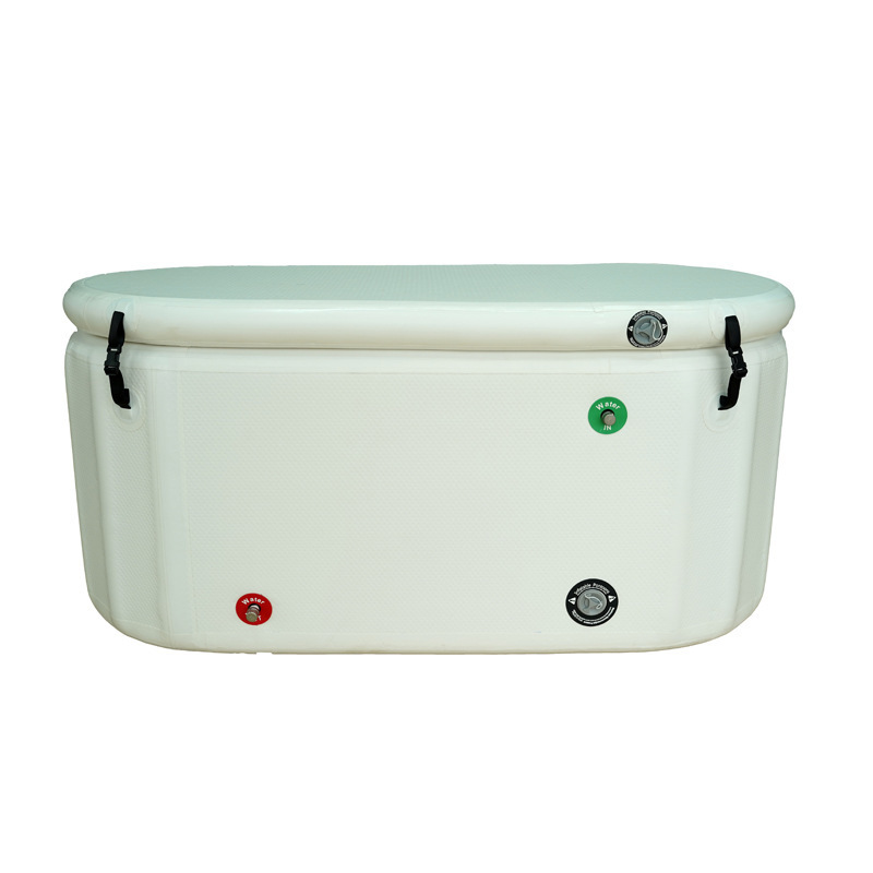 Portable inflatable pools the ice bath cold plunge tub system hydrotherapy bathtub with water chiller