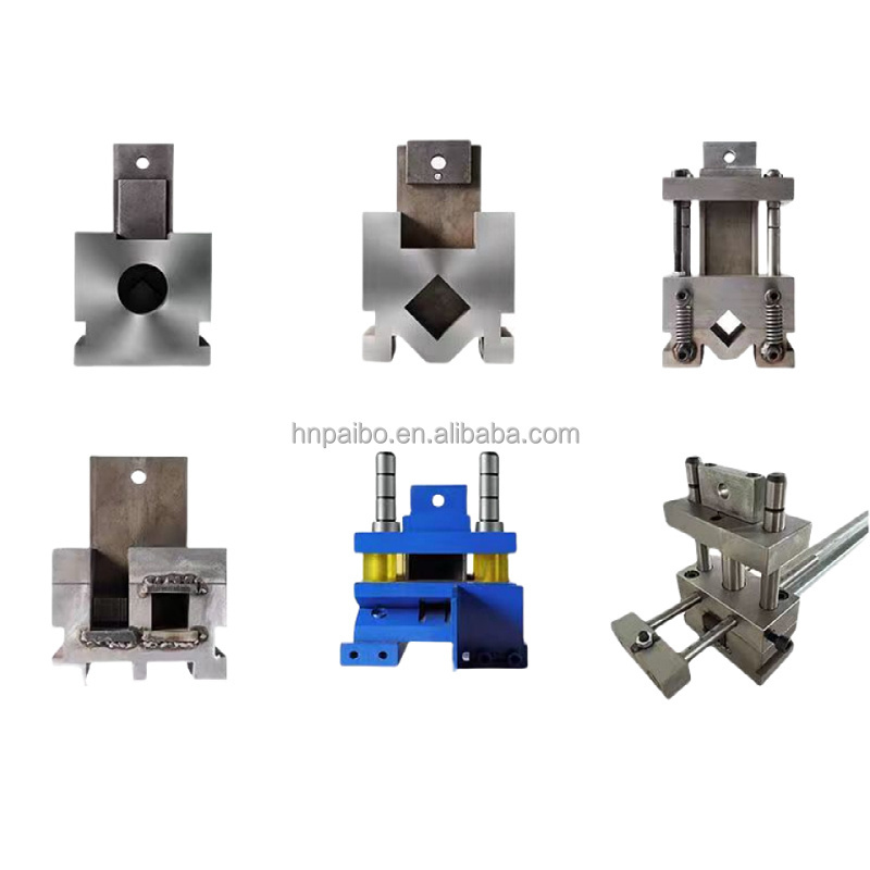 Stainless Steel Square hole shearing machines Automatic Notching Machine Hydraulic 90 Degree cutting shearing machines