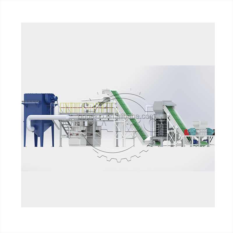 Conditioner Radiator Stripper Machine Recycling Equipment Line Separation of Copper and Aluminum Provided PB Hot Product 2023