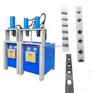 Stainless Steel Square hole shearing machines Automatic Notching Machine Hydraulic 90 Degree cutting shearing machines