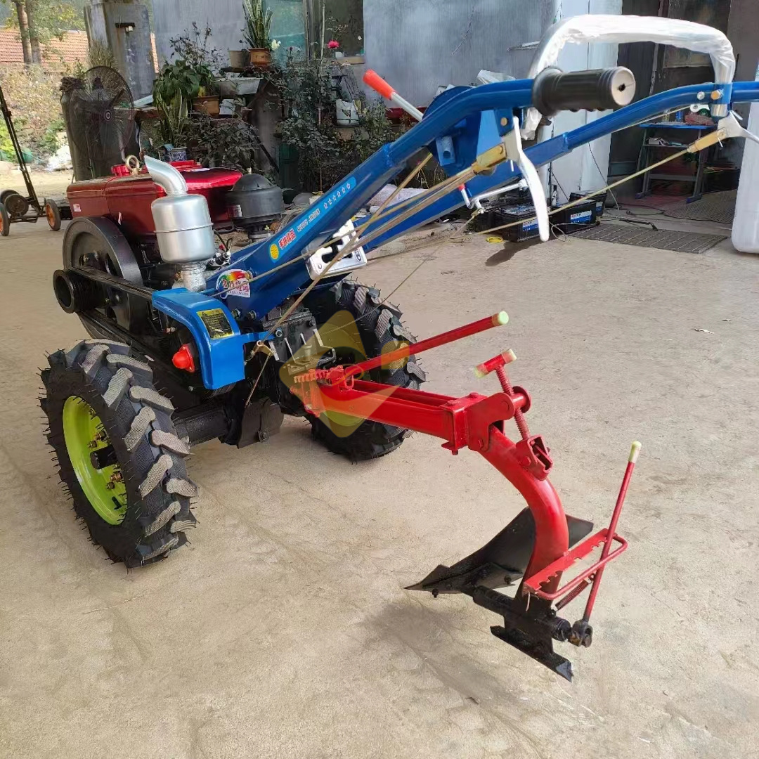 Agricultural Hand Tractor Matching Plastic Mulch Applicator Laying Machine/manual Gasoline Driven Thin Film Covering Equipment