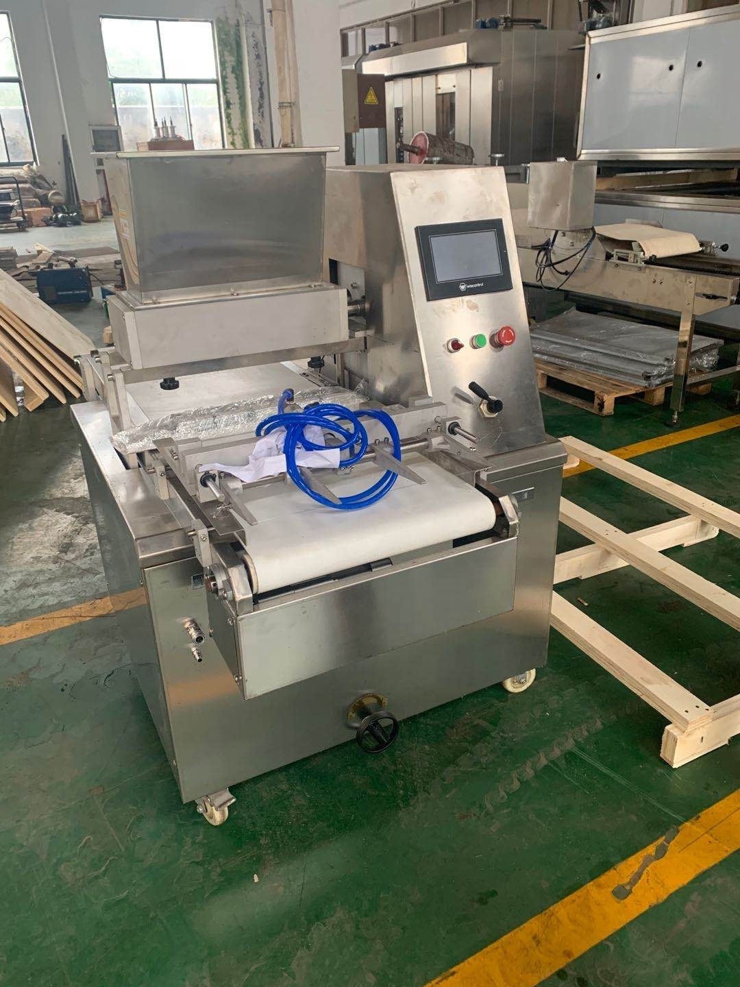 Automatic Cookies Encrusting Machine Industrial Fortune Cookie Making Machine Biscuit Cookie Cutter Machine