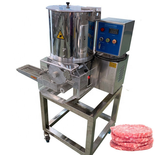 Hamburger Patty Forming Chicken Nugget Production Line Meat Pie Making Machine