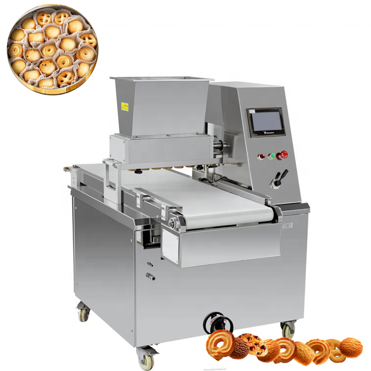 Automatic Cookies Encrusting Machine Industrial Fortune Cookie Making Machine Biscuit Cookie Cutter Machine