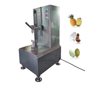 High Quality Single Blade Watermelon Pumpkin Melon Pineapple Papaya Peeling Peeler Machine